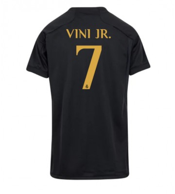 Real Madrid Vinicius Junior #7 Replica Third Stadium Shirt for Women 2023-24 Short Sleeve